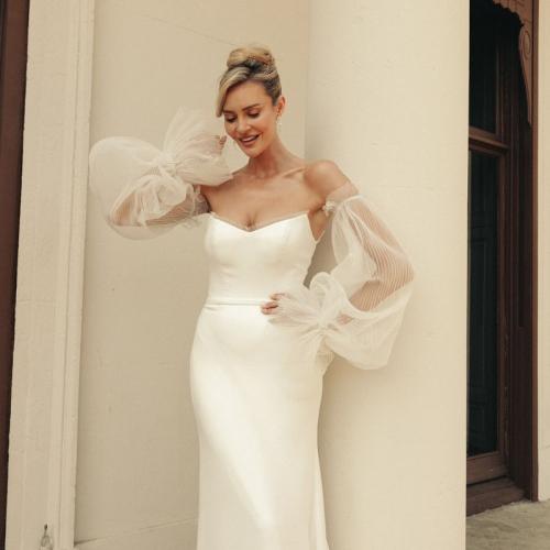 Robe de mariée Sirène  Love Story London Luxembourg mermaid manches  - Marie Et Vous