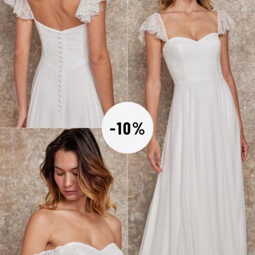 Déstockage robes de mariée discount réduction soldes outlet lambert créations bustier - Marie Et Vous