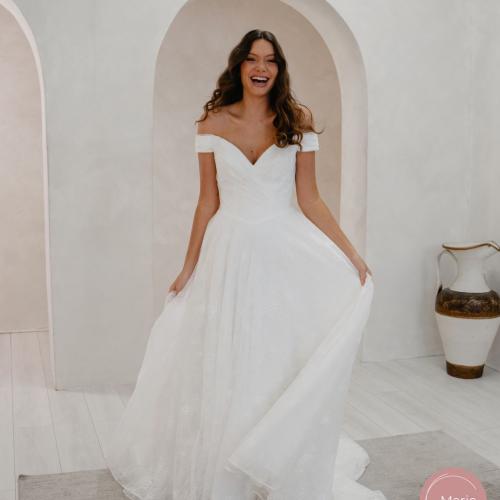 Robe de mariée Princesse Love Story London Luxembourg dentelle - Marie Et Vous