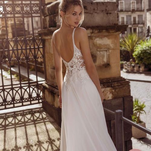 Robe de mariée style Bohème dentelle dos nu - Marie Et Vous